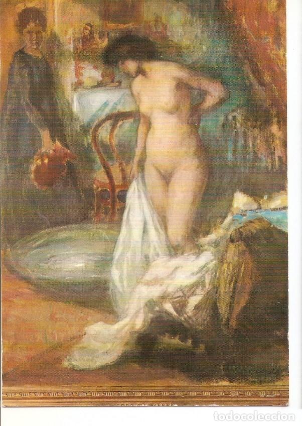 Postkarten: Postal 043094 : Museo de Arte Moderno (Barcelona). Figura femenina. Ricardo Canals - Varios