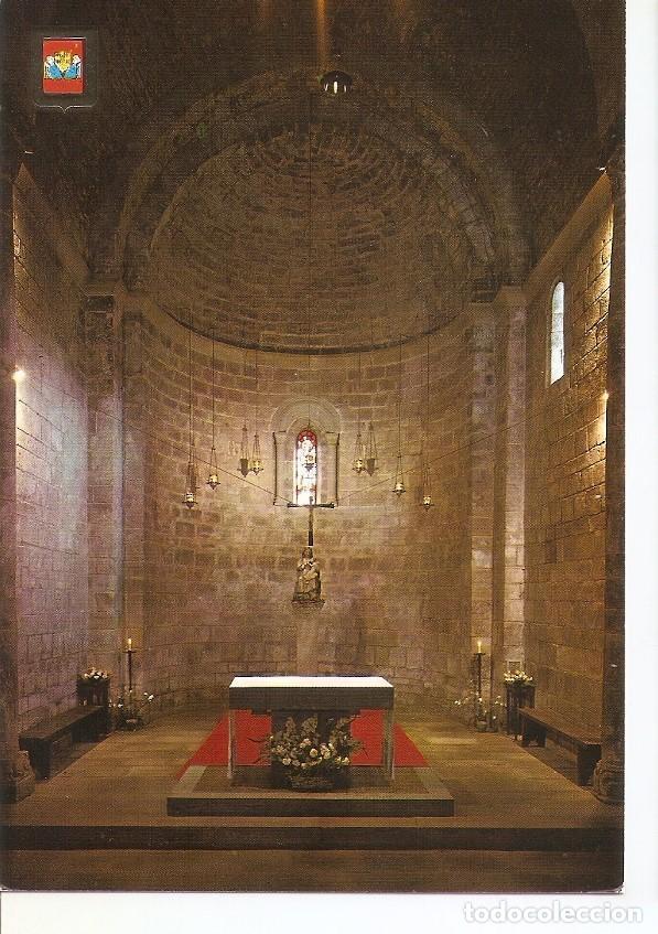 Postais: Postal 042176 : Santa Maria de lEstany (Barcelona). Interior de la iglesia - Varios