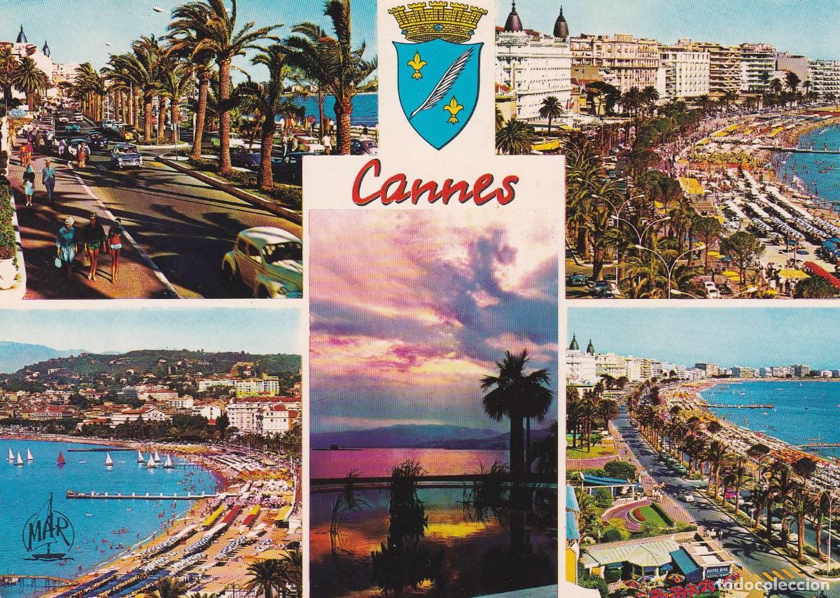 Postais: POSTAL B6113: CANNES: COSTA AZUL - Varios
