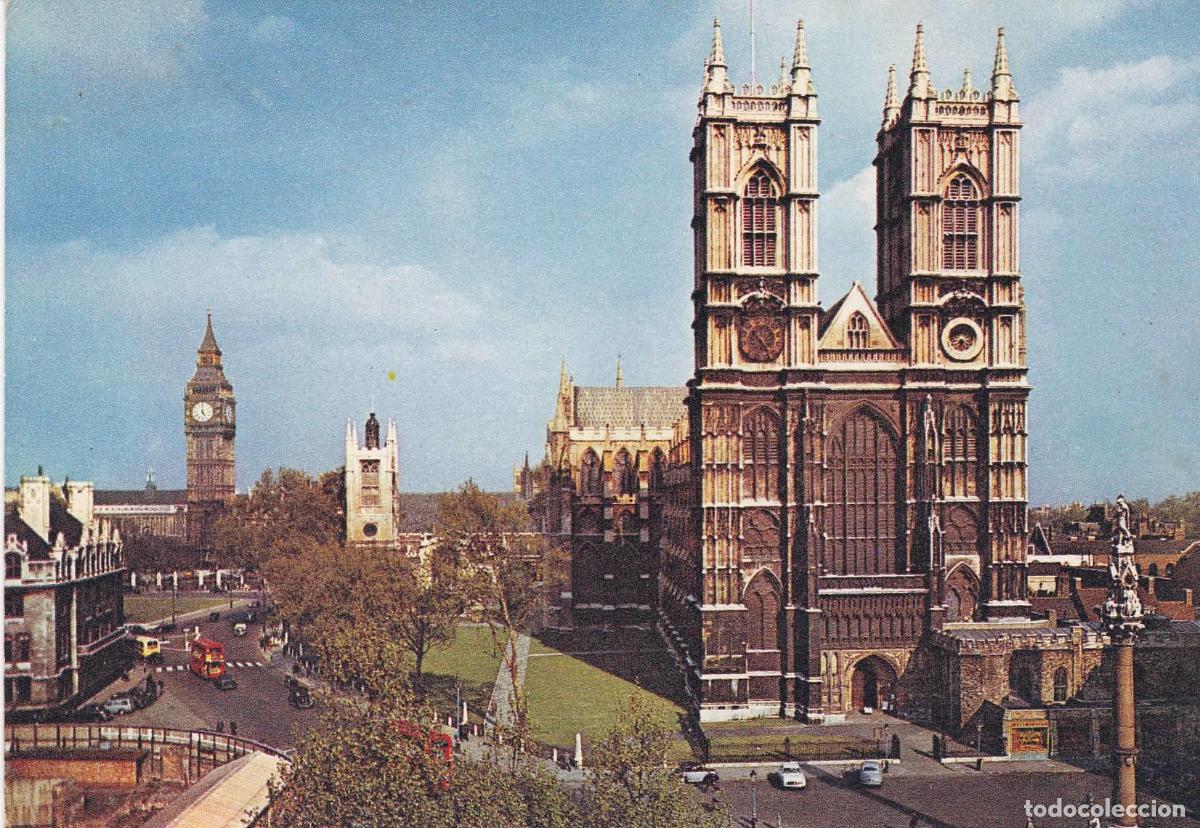 Postkarten: POSTAL B6211: LONDRES: WESTMINSTER ABBEY - Varios