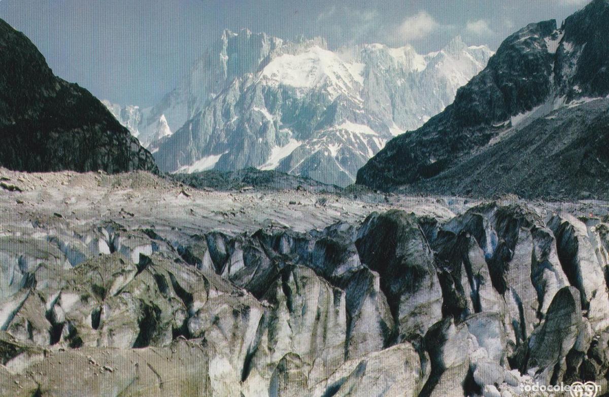 Postkarten: POSTAL B6277: FRANCIA: MONTBLANC. PANORAMICA - Varios