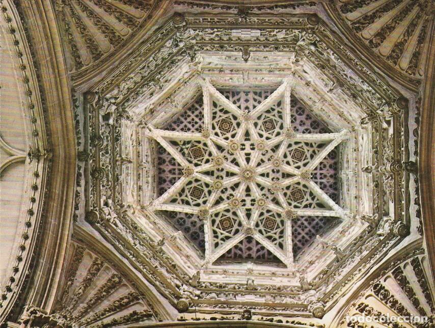 Postkarten: POSTAL B6521: BURGOS: CATEDRAL. BOVEDA CRUCERO - Varios