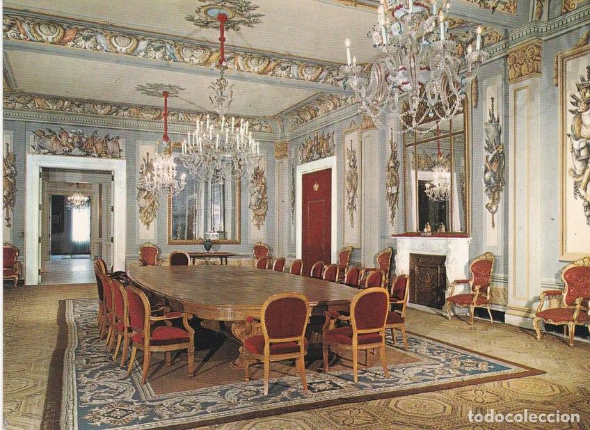 Postales: POSTAL B6551: BARCELONA: PALACIO REAL DE PEDRALBES. SALON DE CONSEJO DE MINISTROS - Varios