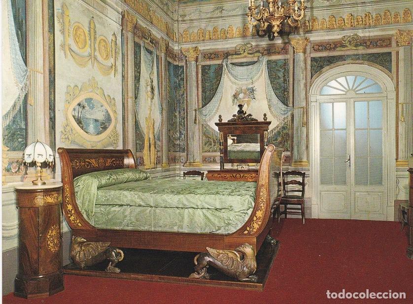 Cartoline: POSTAL B6556: BARCELONA: PALACIO REAL DE PEDRALBES. DORMITORIO DEL REY - Varios
