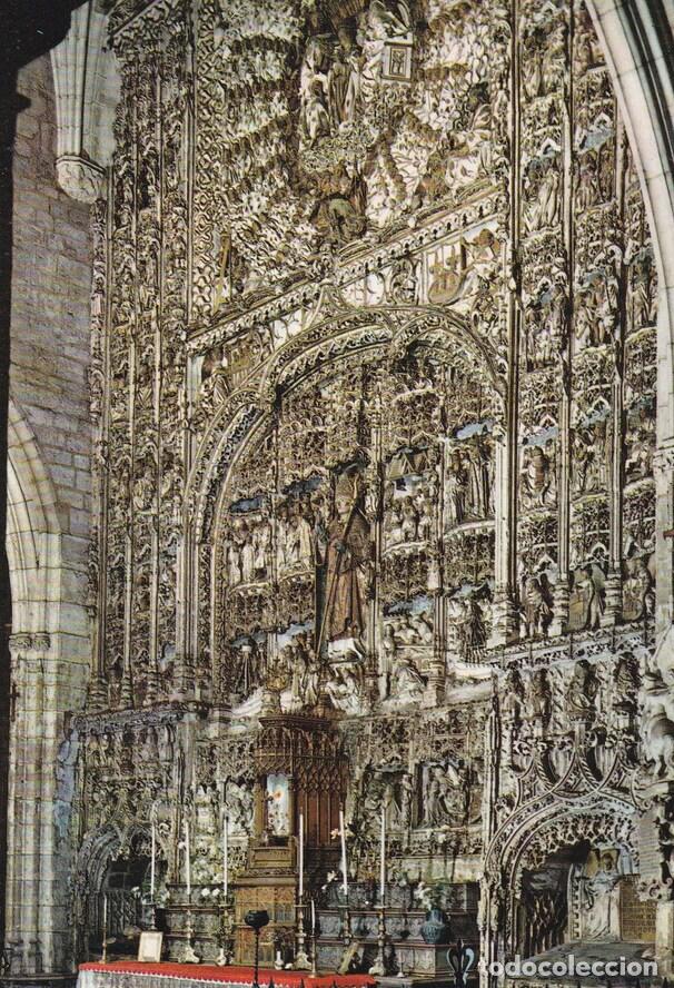 Postcards: POSTAL B6519: BURGOS: RETABLO SAN NICOLAS - Varios