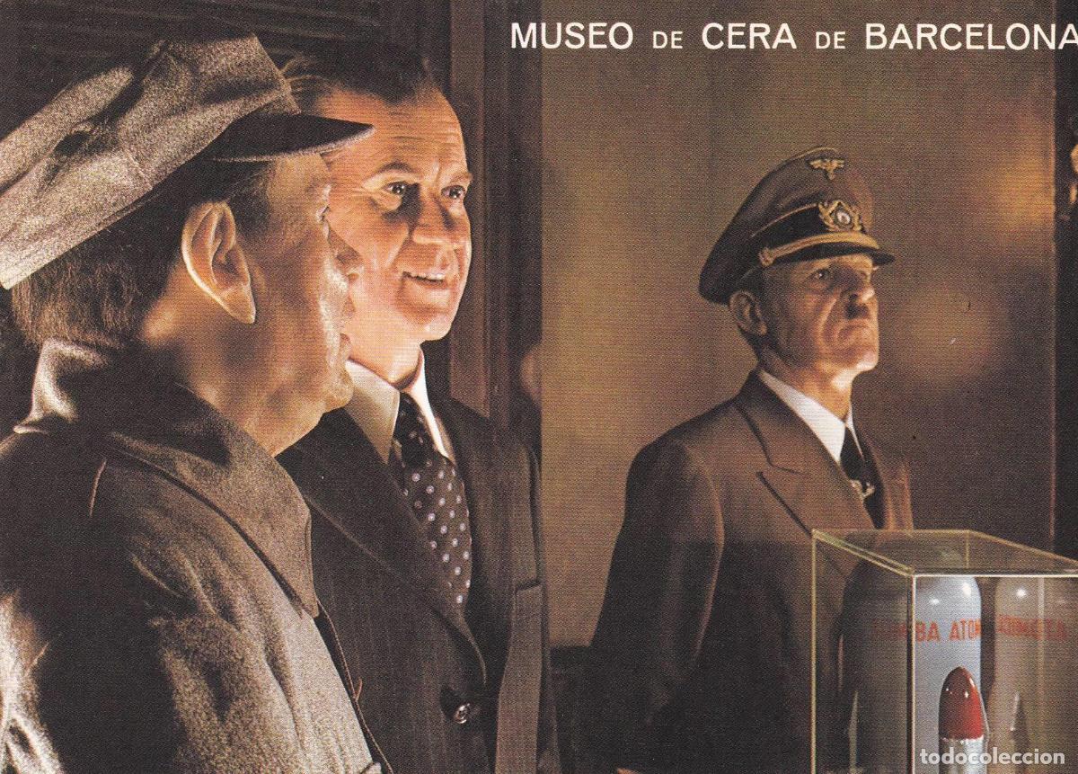 Postkarten: POSTAL B6574: BARCELONA: MUSEO DE CERA. DIRIGENTES POLITICOS - Varios