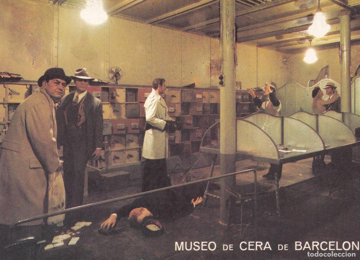 Cartoline: POSTAL B6592: BARCELONA: MUSEO DE CERA. ASALTO AL BANCO - Varios