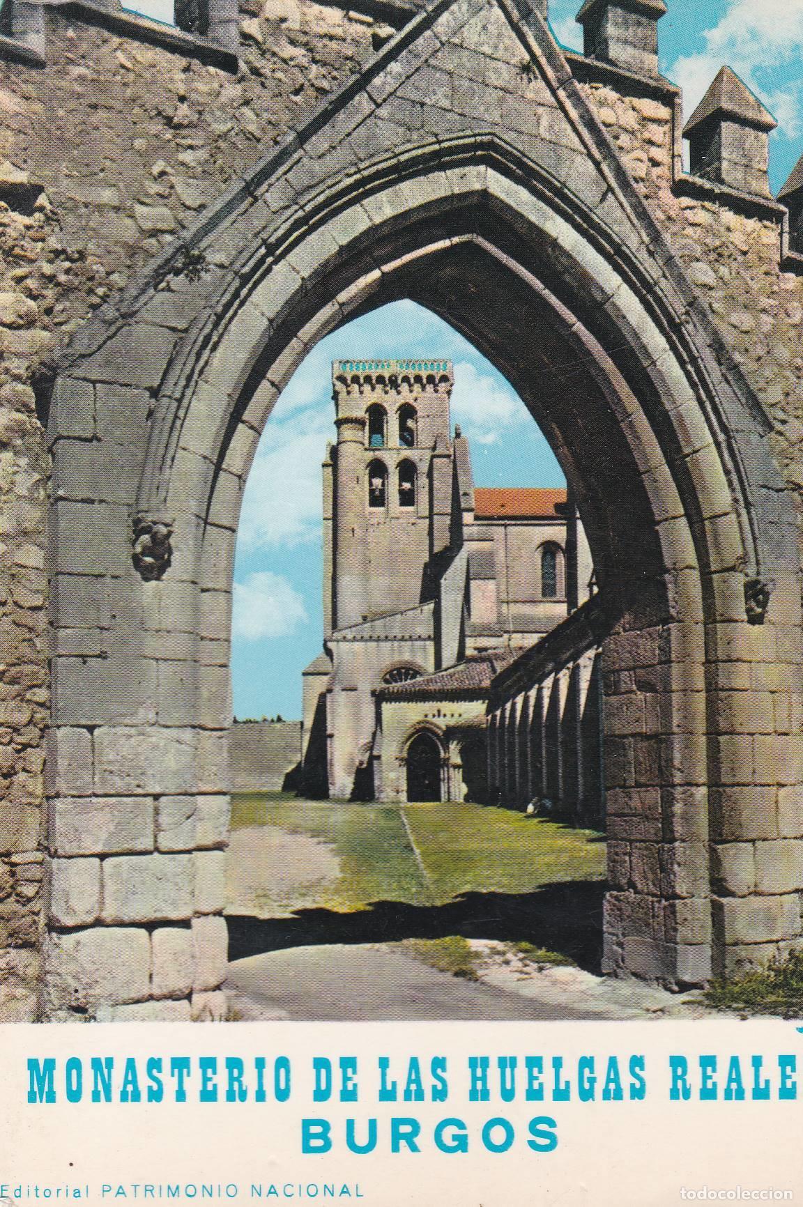 Postales: POSTAL B6559: BURGOS: MONASTERIO DE LAS HUELGAS REALES. ARCO COMPASES - Varios