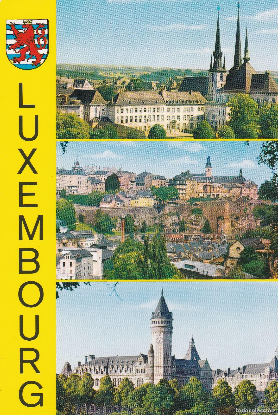 Postales: POSTAL B6614: LUXEMBURGO: CATEDRAL - Varios