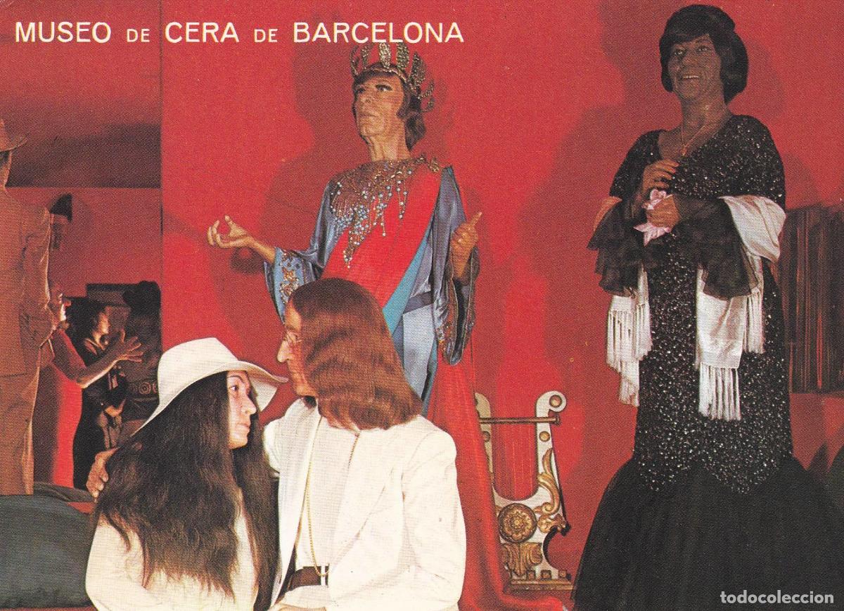 Postkarten: POSTAL B6578: BARCELONA: MUSEO DE CERA. SET - Varios