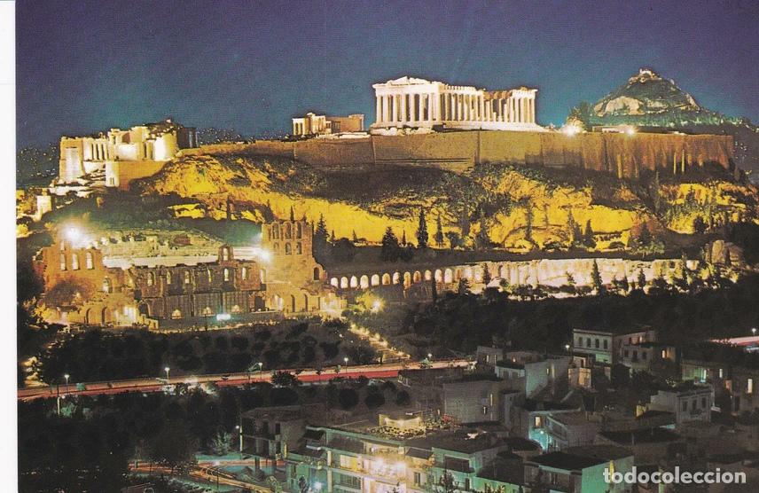 Postales: POSTAL B6650: ATENAS: ACROPOLIS NOCHE - Varios