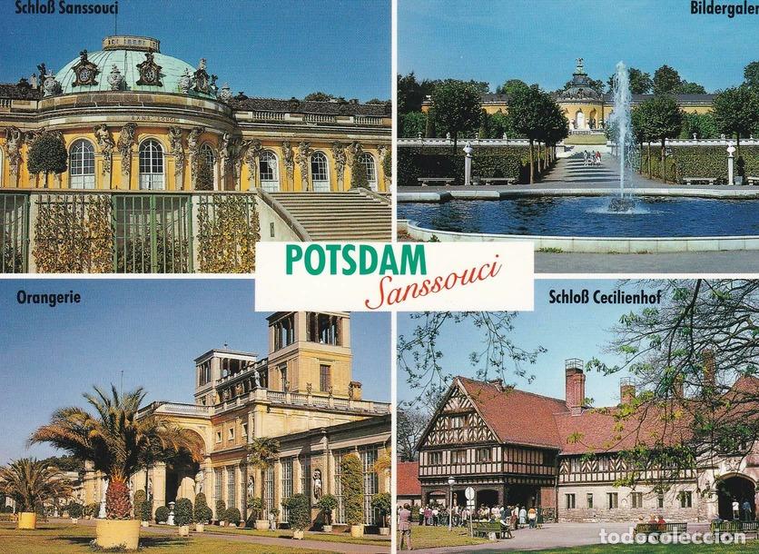 Postkarten: POSTAL B6632: POTSDAM: BILDERGALERIE - Varios