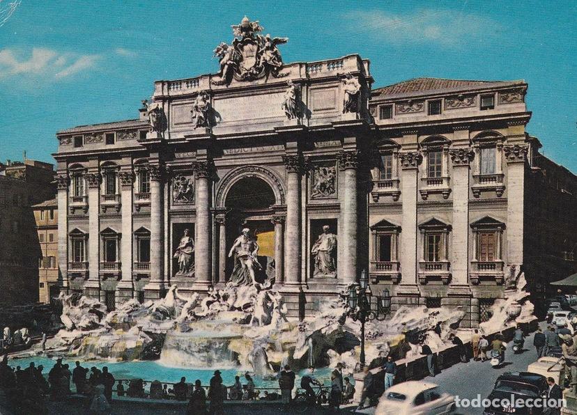 Postkarten: POSTAL B6775: ROMA: FONTANA DI TREVI - Varios
