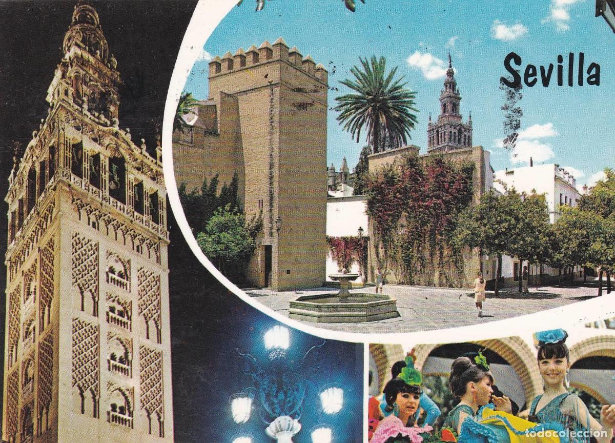 Postais: POSTAL B6891: SEVILLA: DIVERSOS ASPECTOS - Varios