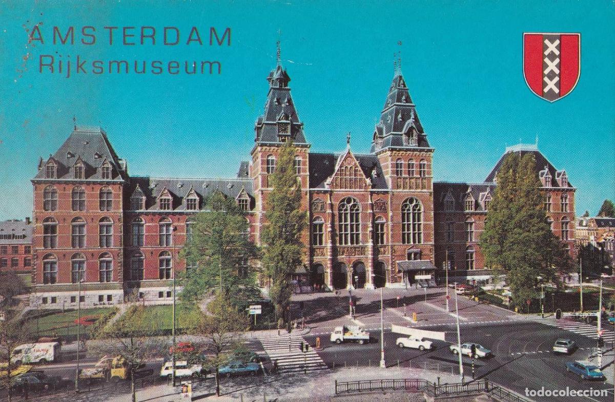 Postkarten: POSTAL B6842: AMSTERDAM: RIJKSMUSEUM - Varios