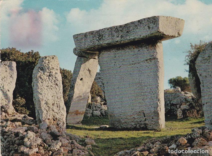 Postales: POSTAL B6883: MAHON: MONUMENTO MEGALITICO - Varios - Foto 1