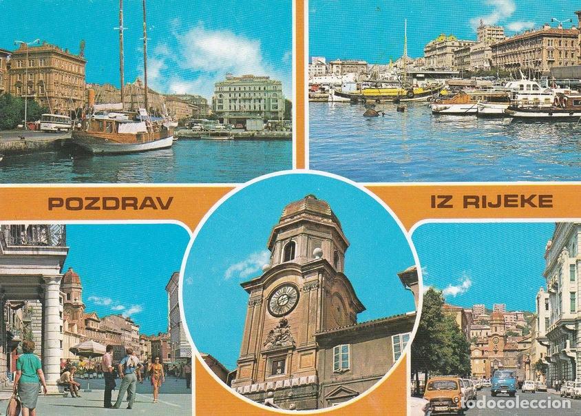 Postcards: POSTAL B6979: ZAGREB: RIJEKA - Varios
