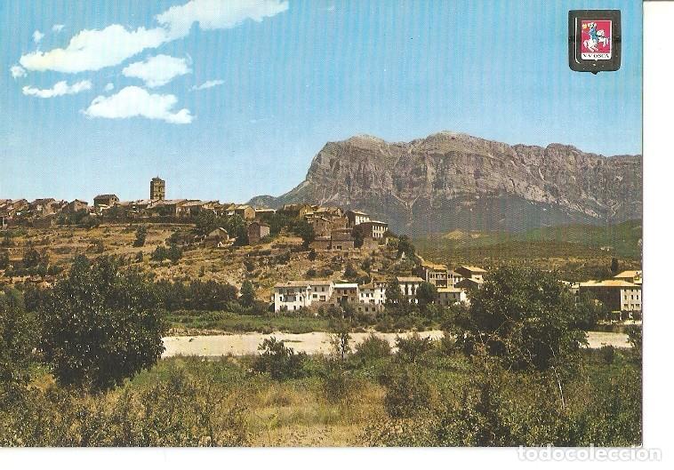 Postkarten: Postal 048466 : Pirineo Aragones (Huesca). Ainsa. Vista general al fondo Pe&ntilde;a Monta&ntilde;esa - Varios