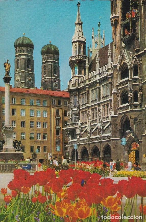 Postcards: POSTAL B7233: MUNICH: MARIENPLATZ - Varios