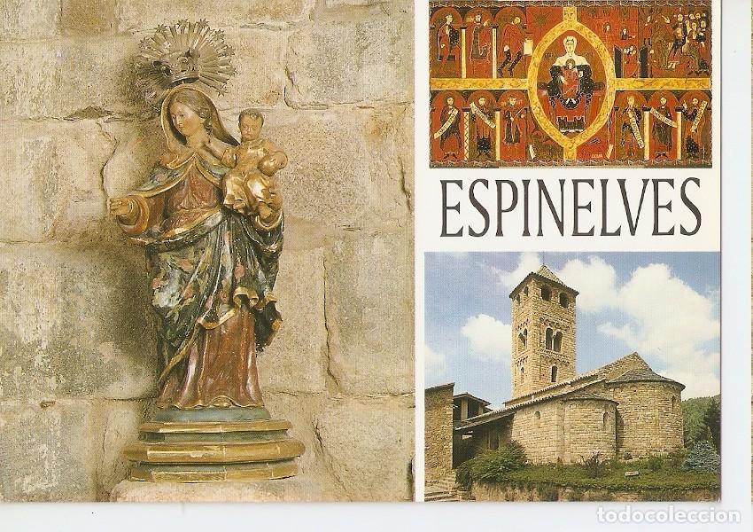 Postais: Postal 045434 : Espinelves. Verges del segle XV reproduccio del retaule (original Museu Diocesa de V