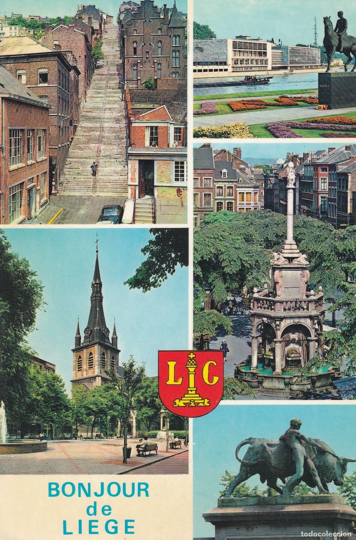 Postkarten: POSTAL B7279: FRANCIA: LIEGE - Varios