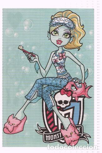 Postales: Photocards: MONSTER HIGH, Numero 046: Lagoona Blue (Panini 2011) - Mattel