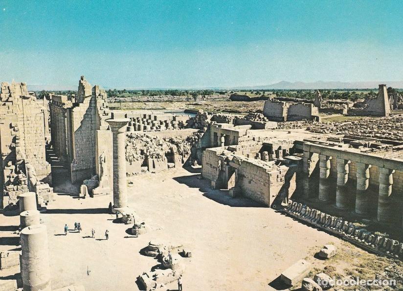 Postkarten: POSTAL B7435: EGIPTO: LUXOR. TEMPLO DE AMUN - Varios