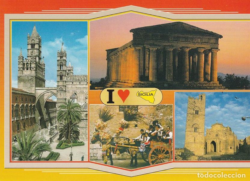 Postcards: POSTAL B7392: SICILIA: PALERMO - Varios