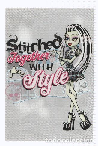Postais: Photocards: MONSTER HIGH, Numero 093: Frankie Stein, tiched Together with Style (Panini 2011) - Matt