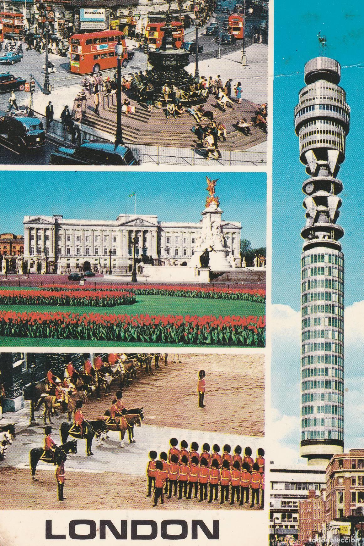 Postkarten: POSTAL B7522: LONDRES: DIVERSOS ASPECTOS - Varios