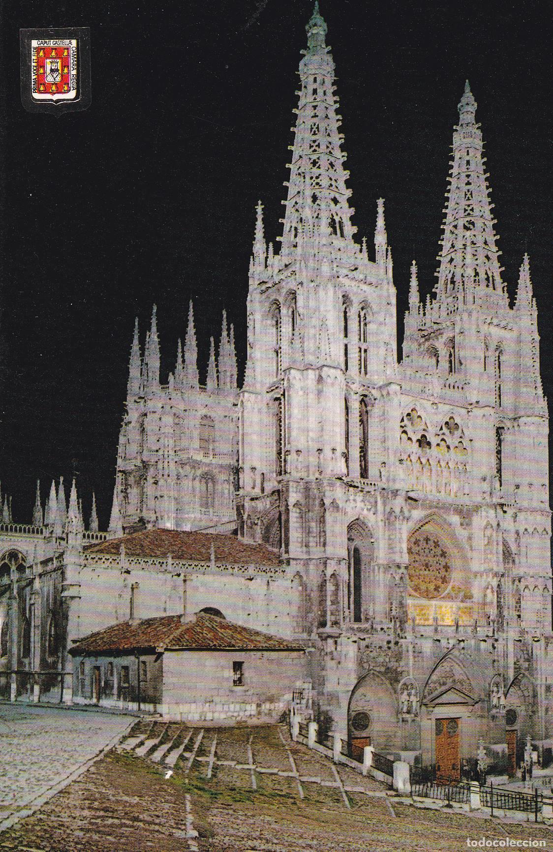 Postales: POSTAL B7498: BURGOS: LA CATEDRAL - Varios