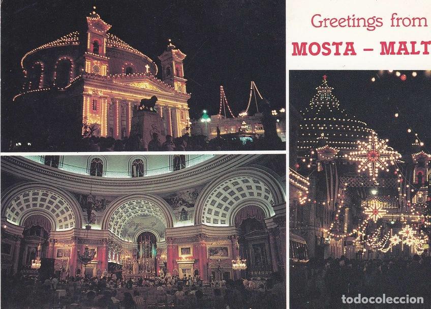 Postales: POSTAL B7558: MALTA: DIVERSOS ASPECTOS - Varios - Foto 1