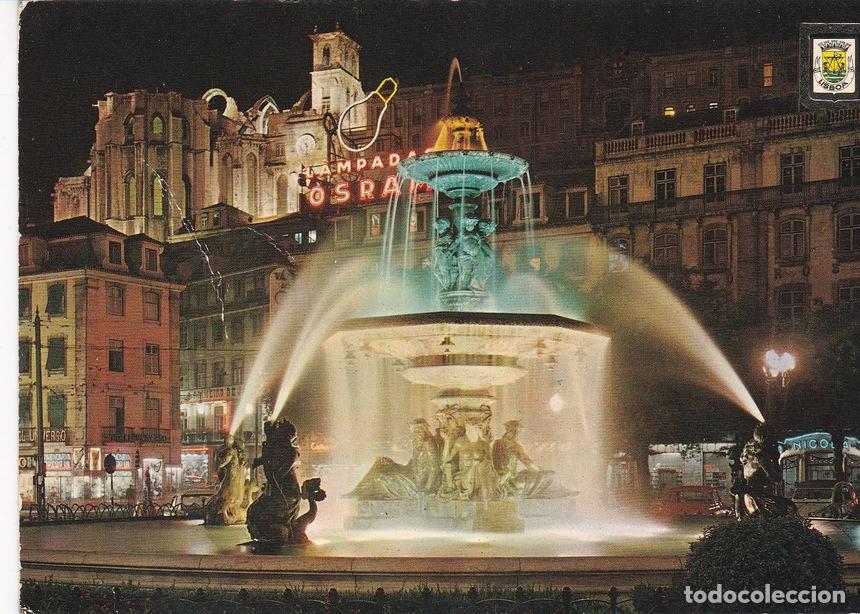 Postais: POSTAL B7617: LISBOA: PLAZA DEL MONASTERIO DEL CARMEN - Varios