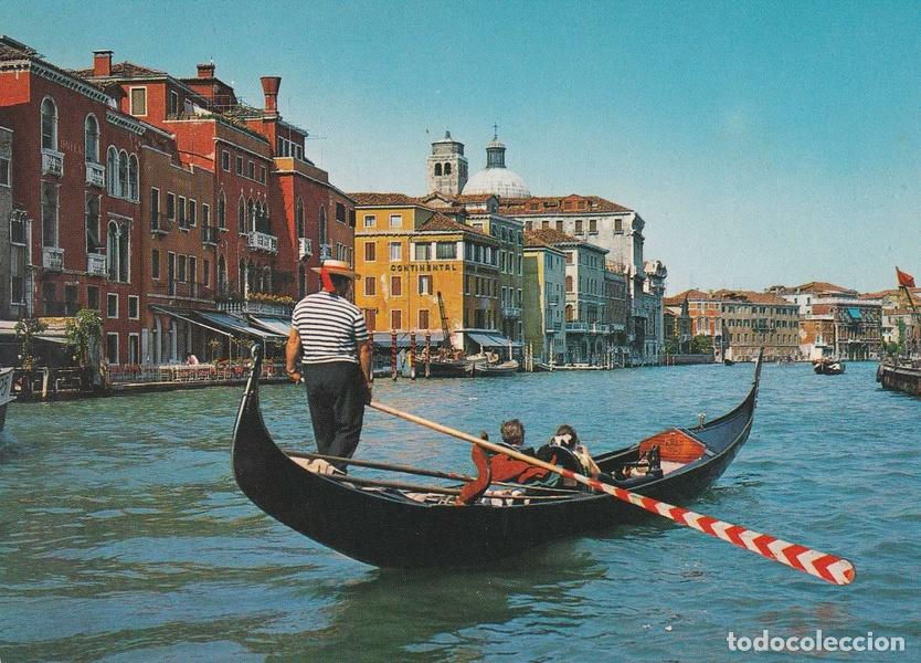 Postais: POSTAL B7632: VENECIA: GONDOLA EN CANAL GRANDE - Varios