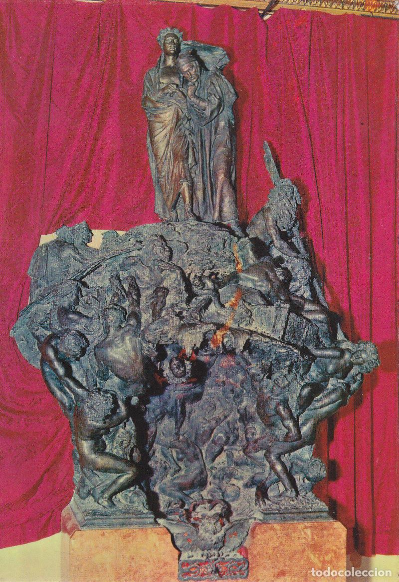 Postales: Postal 61816 : Palacio de la Generalidad de Valencia. Infierno de la Divina Comedia de Dante. Escult