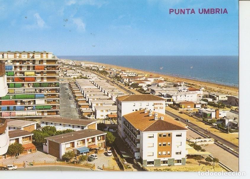 Postales: Postal 036913 : Punta Umbria (Huelva). Vista parcial y Oceano Atlantico - Varios