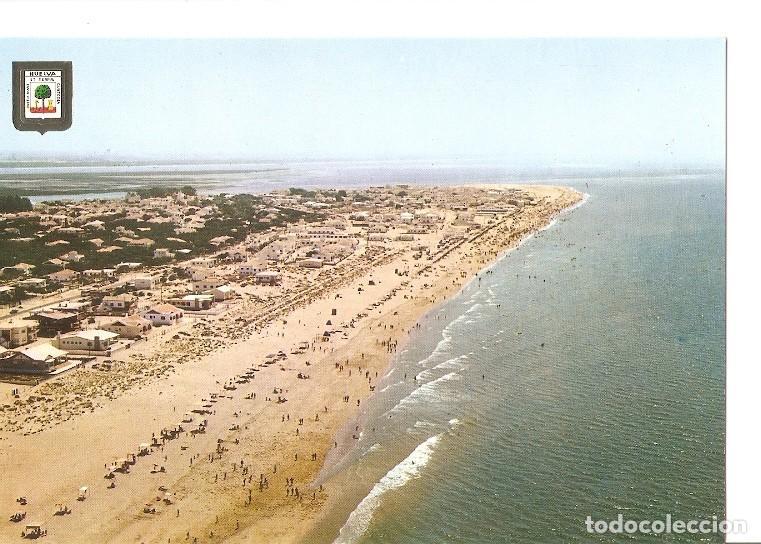 Postkarten: Postal 049023 : Huelva. Playa ed Punta Umbria. Vista aerea - Varios