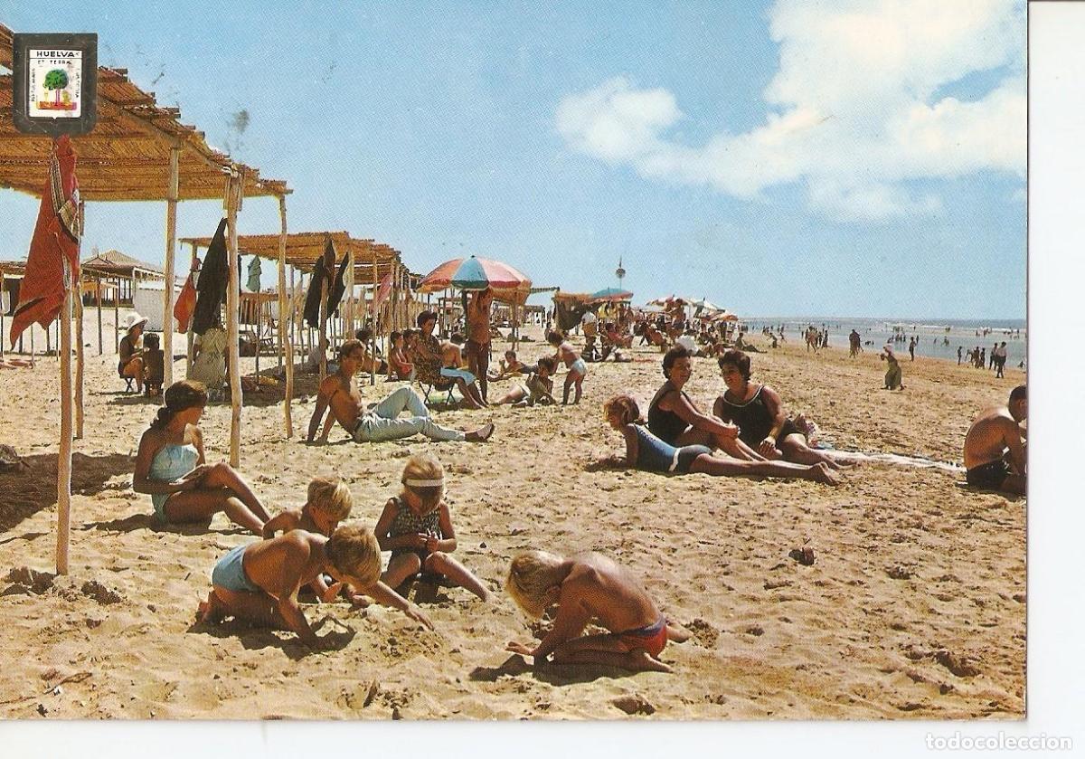 Cartoline: Postal 037662 : Huelva. Playa de Punta Umbria - Varios