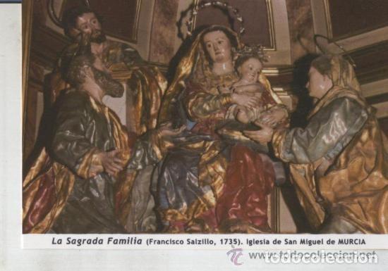 Postales: Postal 011748: La Sagrada Familia (salzillo), iglesia de san miguel de Murcia - Varios