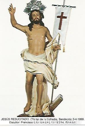 Postkarten: Postal 53768: JESUS RESUCITADO. La &Ntilde;ora Murcia - Varios