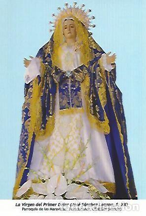 Postales: POSTAL 54556: La Virgen del Primer Dolor. Cehegin Murcia - Varios