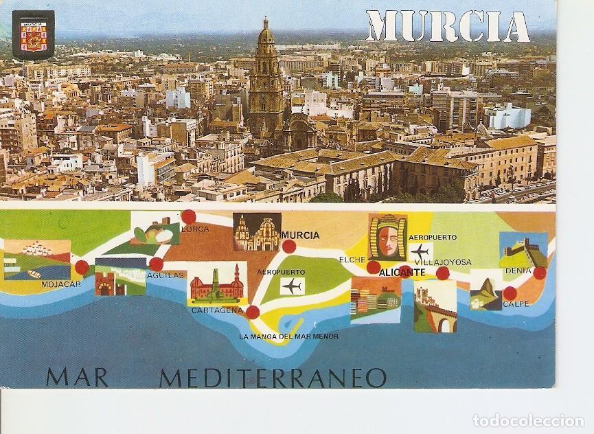Postkarten: Postal 024634 : Vista aerea de Murcia - Varios