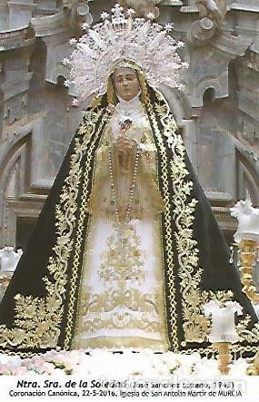 Postkarten: POSTAL 18519: Nuestra Se&ntilde;ora de la Soledad. Murcia - Varios