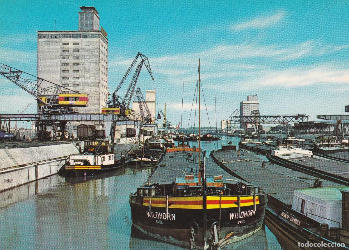 Postcards: POSTAL B7733: STUTTGART: NECKARHAFEN - Varios