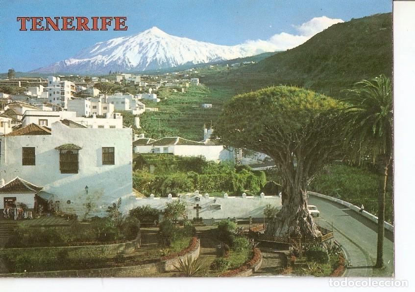 Postkarten: Postal 041780 : Icod de los Vinos (Tenerife). Vista parcial. Al fondo el Teide - Varios