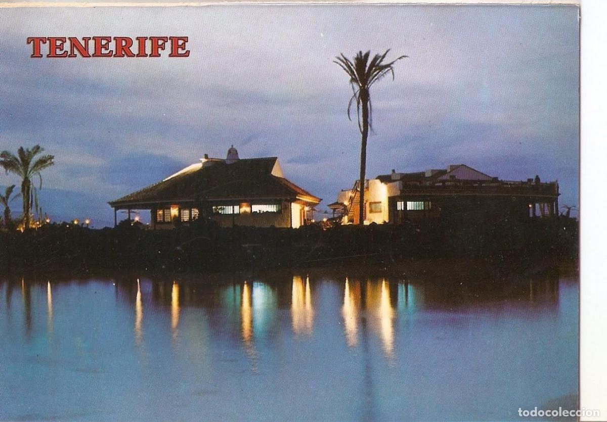 Cartoline: Postal 038736 : Puerto de la Cruz (Tenerife). Lago Martianez. Vista nocturna - Varios