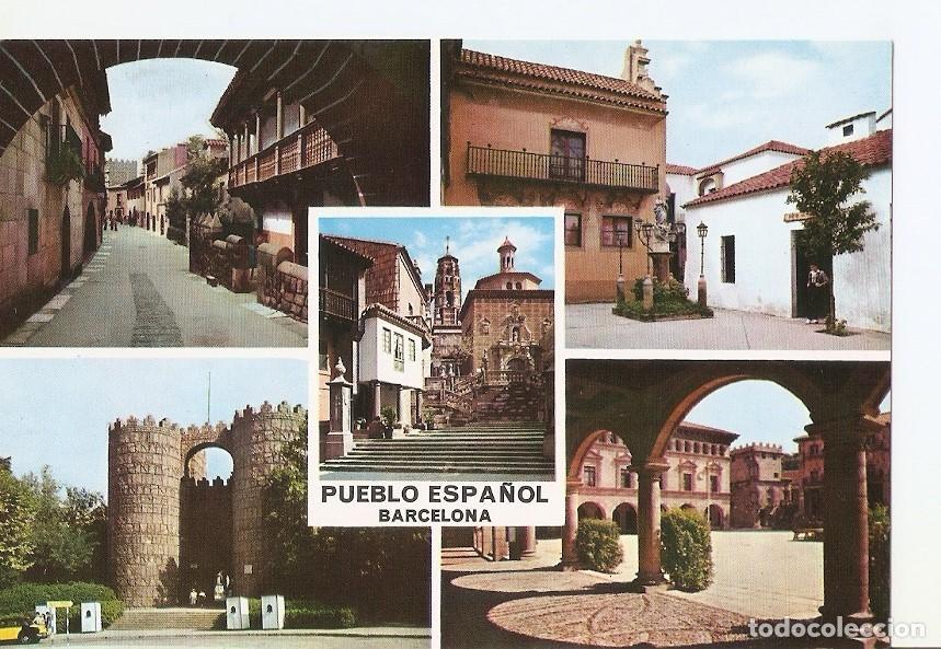 Cartes Postales: Postal 027802 : Pueblo Espa&ntilde;ol Barcelona - Varios