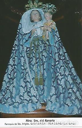 Cartoline: POSTAL 54703: Virgen del Rosario. Santa Brigida Gran Canaria - Varios