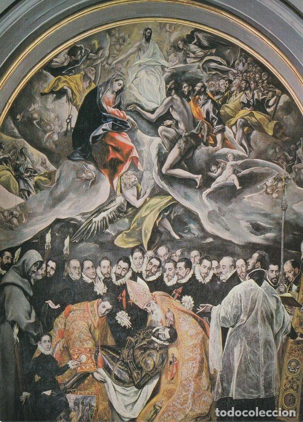 Postcards: POSTAL 18846: TOLEDO: EL GRECO. ENTIERRO CONDE ORGAZ - Varios