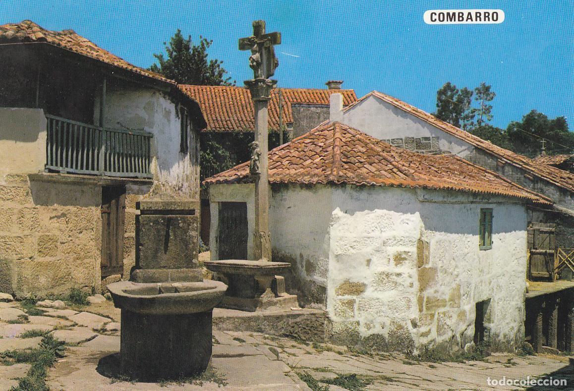 Postais: Postal 62025 : Combarro (Pontevedra). Fuente tipica y Crucero - Varios